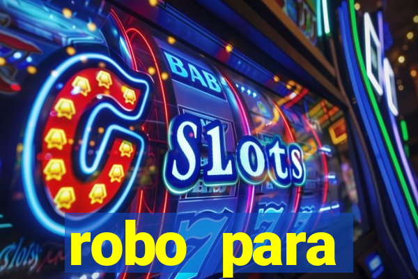 robo para plataforma de jogos